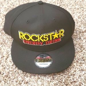 New Rare Rockstar Snapback Hat